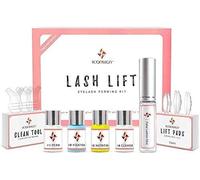Exeton, Eyelash Perm Kit Full Eyelash Lift Kit - Professional Quality, Semi-Permanent Curling Perming Wave, Lotion & Liquid Set