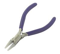 EXETON Jewelry Pliers Tool, Bail Making PLiers 6 in 1 Wire Wrapping Multi Step Loop Pliers, Chain Nose, Nylon Jaw Pliers, Round Nose Pliers, Beading Pliers DIY Art Craft Tools(Nylon Round Nose Pliers)