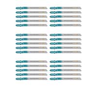 EXFEIN 30-piece HCS Jigsaw Blades for Softwood Plywood, Professional Accessory Jigsaw (T101BR)