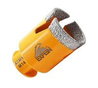 EXFEIN Diamond Core Drill Bit - 40MM Tile Hole Saw Drill Bit for Drilling Ceramic Porcelain Tile Marble Brick Granite M14 Thread Dry Core Drill Bit