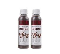 Exfoliat.e Coffee Scrub For Face & Body, Blackhead Remover, De Tan Removal Ayurveda, Dirt Removal From Neck, Knees, Elbows, Arms, Pack of 2 (75 gm Each)