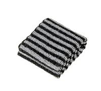 Exfoliating Antibacterial Shower Towel, Bath Scrubber, Exfoliating Washcloth, Back Scrubber Strap, Bathing Dirt Removal Gadget, 3PCS (Black-B*3)