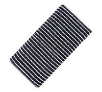 Exfoliating Antibacterial Shower Towel, Premium Body Scrubber and Back Exfoliator Special Texture Makes Fluffy Foam Multi - Use Bath Tool to Scrub Your Body Deeply for Men Women, Black