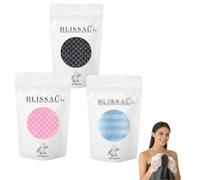 Exfoliating Antibacterial Shower Towel, Wash Cloths for Showering, Premium Scrub Wash Cloth for Body Face, All Skin Types (3 Colors)