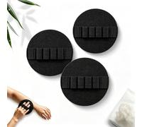 Exfoliating Bath Scrubber Glove & 5 Pads | Gentle Rubber Exfoliating Glove, Exfoliating Bath Scrub Pads for Body, Gently Exfoliate, Deep Skin Cleansing(3pc)