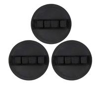 Exfoliating Bath Scrubber Glove - Soft Rubber No-Pain Shower (3PC)