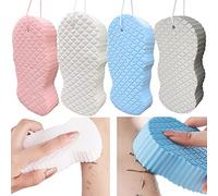 Exfoliating Bath Sponge 3D Shower Brush Soft Body Dead Skin Remover for Adults Babies