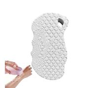 Exfoliating Bath Sponge, Exfoliating Bath Sponge, Double-Sided Ultra-Soft Fiber Sponge, Skin-Friendly Remover Dead Skin, Reusable Sponge Suitable for Adults and Children Bathing and Showering (White)