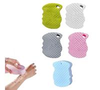 Exfoliating Bath Sponge, Exfoliating Bath Sponge, Double-Sided Ultra-Soft Fiber Sponge, Skin-Friendly Remover Dead Skin, Reusable Sponge Suitable for Adults and Children Bathing and Showering (5PC)