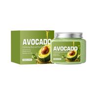 Exfoliating Body Scrub, Avocado & Aloe Vera & Rose Body Scrub Exfoliator, Help Plump & Smooth Skin, Daily Exfoliating Body Skin Care for All Skin Types，Avocado