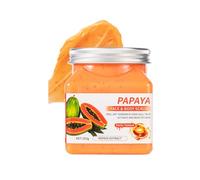 Exfoliating Body Scrub - Body Scrub Exfoliator, Fruit Extract Exfoliator, Exfoliating Makes the Skin Exceptionally Smooth and Soft, Suitable for All Skin Types (#papaya, 350ml)