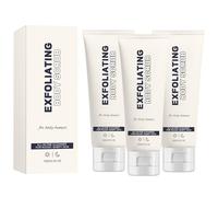 Exfoliating Body Scrub, Gentle Purifying Scrub Cream for Smooth and Radiant Skin, Hydrating and Moisturising, Gentle Body Exfoliator for Deep Cleansing, Nourishing Scrub for All Skin Types (3PC)