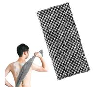 Exfoliating Body Scrubber Shower Towel Long Japanese Antibacterial Bath Scrub Exfoliator Fluffy Foam Lather Body Back Washcloth Dead Skin Remover Wash Cloth Loofah for Women and Men