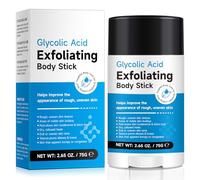 Exfoliating Body Stick with AHA 7% + BHA 0.5% - Smooth & Soft Skin Formula - Solid Non-Messy Texture - With Shea Butter for Nourishing Care - For Arms, Legs, Inner Thighs, Underarms & Rough Areas