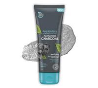 Exfoliating Charcoal Face Scrub - 200g | With Tea Tree for Oil Control | Detoxifies & Purifies Skin | Gentle Face Scrub for Men & Women | 100% Vegan & Suitable for All Skin Types