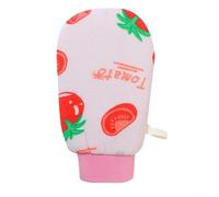 Exfoliating For body scrub towel designed to slough off dead skin cells, enhances shower routine by generating rich lather, easy to hang and dry for lasting freshness (Pink)