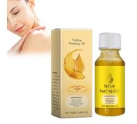 Exfoliating Gel, 50 ml Yellow Exfoliating Oil Exfoliating Oil Extra Strong Brightening Face and Body Scrub Skin Exfoliating Oil for Skin Lightening Whitening, Exfoliates the Skin and Tightens Pores