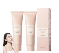Exfoliating Gel, Face Exfoliator Gel, Exfoliating Whitening Gel Scrub Face Body Brigtening Skin, Facial Exfoliator Cleanser, Peeling Gel, Exfoliating Face Scrub for All Skin Types (50g, 2PC)