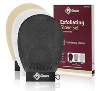Exfoliating Glove 3 Pack, Exfoliating Mitts, Dead Skin, Fake Tan Remover