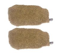 Exfoliating Glove, Exfoliating Sisal Bath Mitt, 2pcs Mitt Body Scrubber, Sisal Shower Gloves, Body Scrub Gloves, Jute Shower for Daily Use