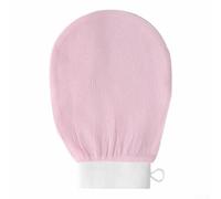 Exfoliating Glove for Body Scrub - Moroccan Shower Hammam Mitt for Dead Skin Removal, Suitable for All Skin Types, 5.9 x 8.3 inch (15 x 21 cm),(1PCS Pink)