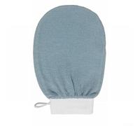 Exfoliating Glove for Body Scrub - Moroccan Shower Hammam Mitt for Dead Skin Removal, Suitable for All Skin Types, 5.9 x 8.3 inch (15 x 21 cm),(1PCS Blue)