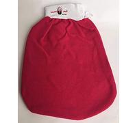 Exfoliating Glove Moroccan Kesse SPA Hammam Scrub Shower mitten Skin Care Gloves (Pink)
