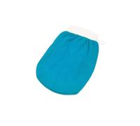 Exfoliating Glove Scrub Mitt 5pcs /set Double Sided Peeling Glove Exfoliating Tan Removal(Blue)