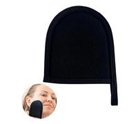 Exfoliating Gloves Face Exfoliating Mitt Chemical-Free Self Exfoliation Premium Cleasning Dead Skin Remover Reveal Silky Smooth Glowing Skin Power of the Peel Mitt Good Skin for Men Women(Black)