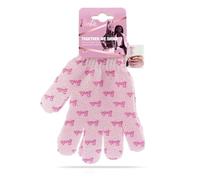 Exfoliating Gloves for Smooth Skin - Body Scrub Shower Gloves for Gentle Exfoliation - Reusable Bath & Body Mitts - Official Barbie Merchandise