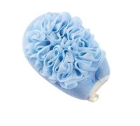 Exfoliating Gloves Women Men Microdermabrasion Mitts Visibly Lift Away Dead Skinds Double-Sided Bath Towel Glove Bathing (Blue)