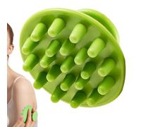 Exfoliating Hair Brush | Silicone Combs to Scratch and Stimulate Growth | Scalp Brush With Shampoo | For Care Cleaning Spa Shower Women Men Home Bell