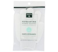 Earth Therapeutics, Exfoliating Hydro Gloves, White, 1 Pair