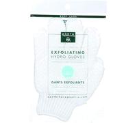 Earth Therapeutics, Exfoliating Hydro Gloves, White, 1 Pair