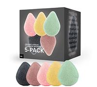 Exfoliating Organic Facial Sponge Set