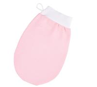 Exfoliating Shower Gloves, 1Pcs Double-Sided Body Scrub Mitt for Dead Skin Removal Fake Tan Self Tanning Spray Products Remover Ingrown Hair Treatment Deep Cleansing Smooth Skin Care Exfoliator Cloth