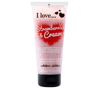 Exfoliating Shower Smoothie - Strawberries and Cream by I Love Cosmetics for Women - 6.8 oz Exfoliator