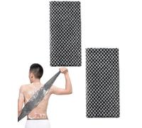 Exfoliating Shower Towel,Exfoliating Washcloth Extra Long Exfoliating Towel,Exfoliating Body Scrub Loofah Back Scrubber,Deep Exfoliating Towel, Exfoliating Body Scrubber (2 Pcs)
