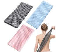 Exfoliating Shower Towel, Japanese Exfoliating Towel, 3Pcs Shower Towels for Gentle Cleansing and Muscle Relaxation Sensitive Skin and Post-Workout Muscle Care, Long-Lasting Washcloth Collection