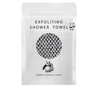 Exfoliating Shower Towel, Japanese Washcloth, Body Scrub Glove for Smooth & Glowing Skin, Double-Sided Exfoliating Washcloth, Japanese Back Scrubber (1)