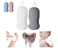 Exfoliating Sponge,Bath Sponges Multipack,Bath Sponges for Adults - High-Density,3D,Reusable Shower Sponge for Men Women Adults Kids Body Cleaning Suppliesds (B)