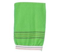 Exfoliating Washcloth Mitt Bath Gloves Body Scrub Towel Cleaning Peeling SPA Shower Foam Massage for Shower, Spa, Massage(Green,2pcs)
