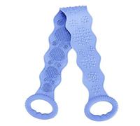 Exfoliating Washcloth Silicone Body Brush Bath Towel Belt Shower Brush Exfoliating Body Scrub Belt Washer After Shower for Bath Shower (Color : B)