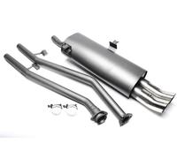 Exhaust 0 3/32x2.99in DTM High Round Sharp With ABE for BMW 3er E30 315i 316i