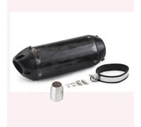 Exhaust 51mm Universal Motorcycle Exhaust Pipe Muffler For Cbr600 For Ninja400 Ninja250 Ninja650 Pipe Link Connect(B)