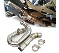 Exhaust Accessories Motorcycle Accessories For H-ONDA CB600F For Hornet 600 CBR600F 2007-2013 2012 2011 2010 2009 2008 Middle Link Pipe Exhaust