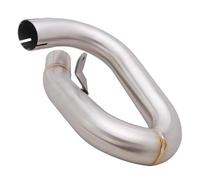 Exhaust Adapter Motorcycle Exhaust Middle Link Pipe Slip On For CB600F For Hornet 600 For CBR600F 2007-2013