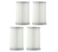 Exhaust air filter pack for Electrolux ZAC6707ITV, ZAC 6707 ITV, ZAC6708BB vacuum models, high performance dust filter, available in 2 or 4 pieces (4 PACK)