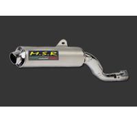 EXHAUST APPROVED MSR MUFFLER MOTORCYCLE VINTAGE YAMAHA XT 600 / TENERE 1983/89 ROUNDBRIEF RCAS