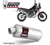 Exhaust Silencers MIVV DAKAR inox E5 APRILIA TUAREG 660 2023 > 2023